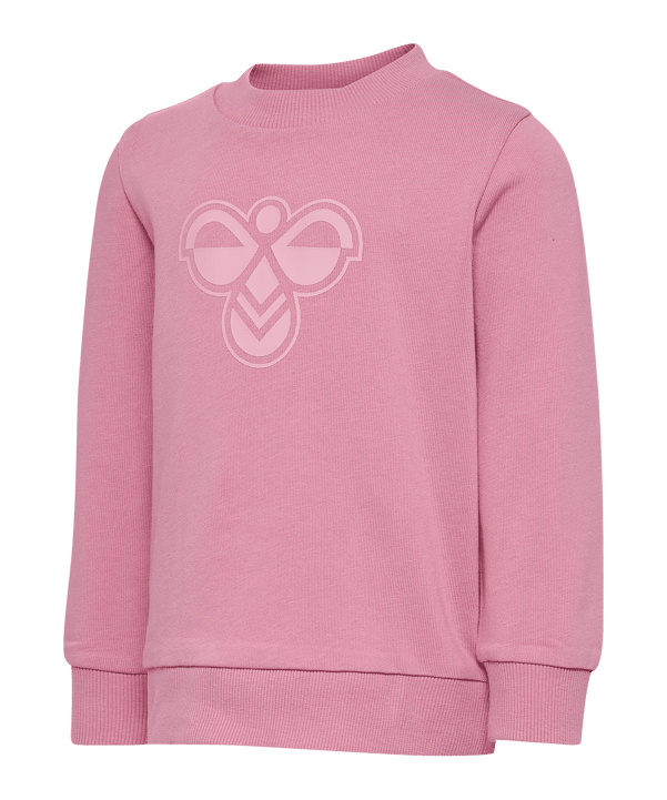Hummel Mini Jersey Crewsuit Bee Trainingsanzug Kids Rosa F3203 - rosa