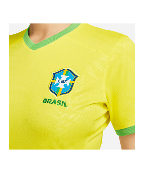Nike Brasilien Trikot Home Frauen WM 2023 Damen Gelb Grün F740 - gelb