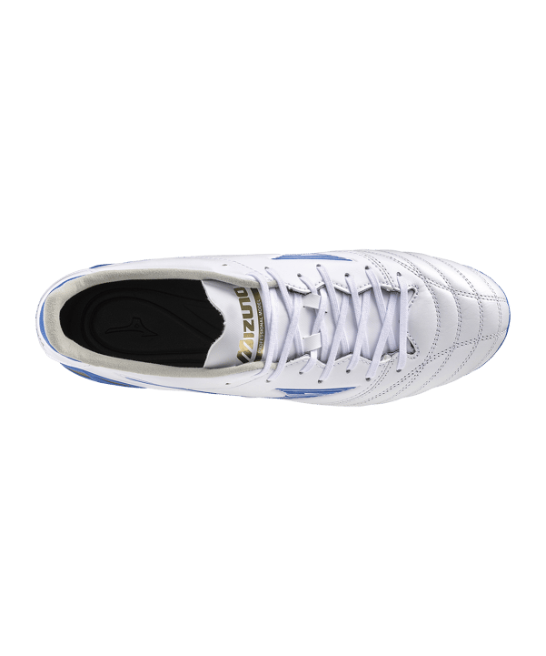 Mizuno Morelia Neo IV Pro FG Mugen Weiss Blau F25 - weiss
