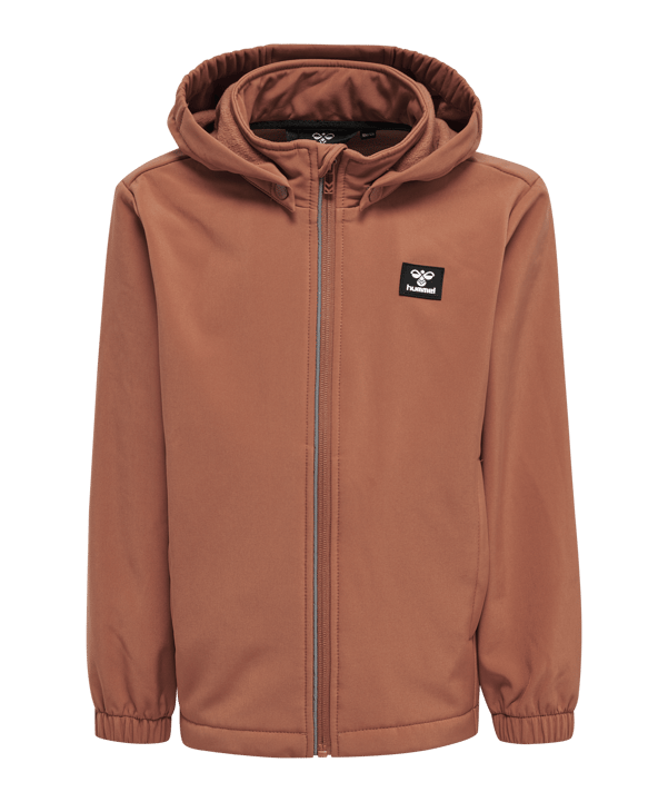 Hummel hmlMARS Softshelljacke Kids Braun F6113 - braun