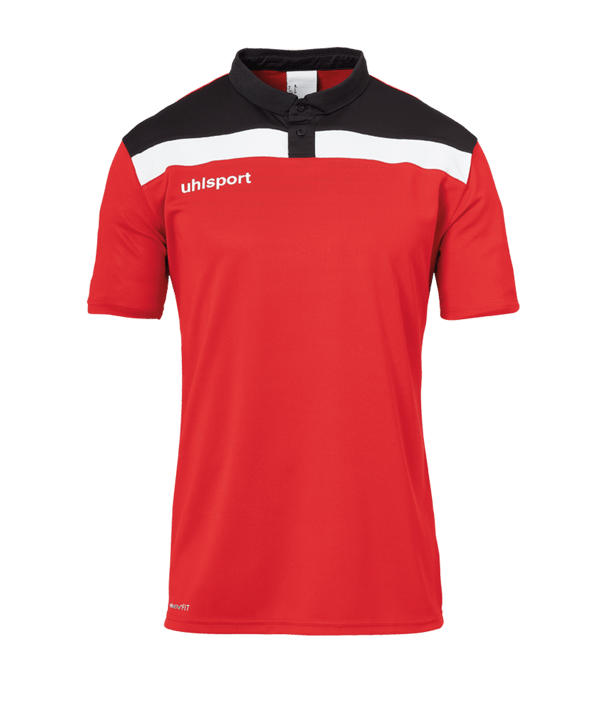 uhlsport Offense 23 Poloshirt Rot Schwarz F04 - rot