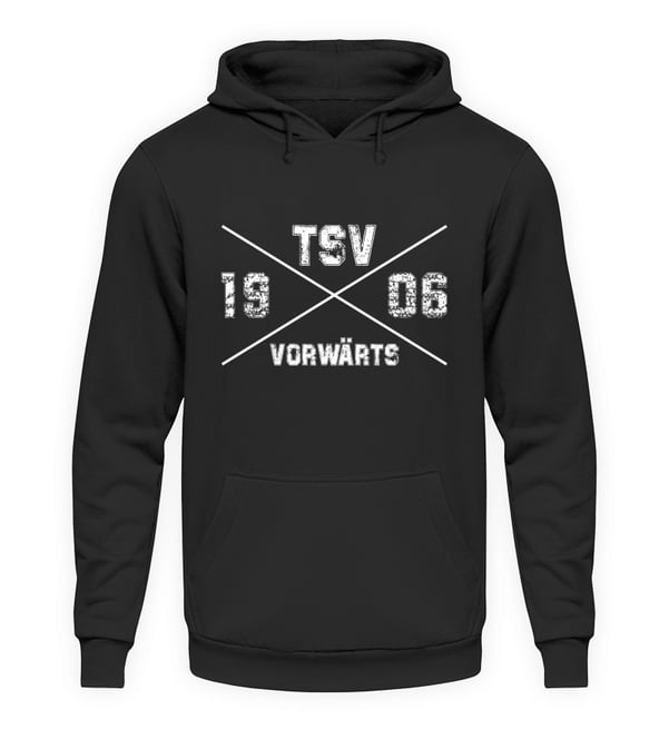 TSV Schopfloch Hoody Cross Schwarz - schwarz