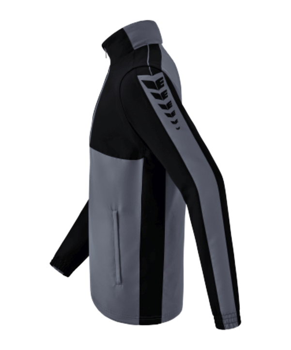 Erima SIX WINGS Jacke abnehmbare Ärme Grau - grau