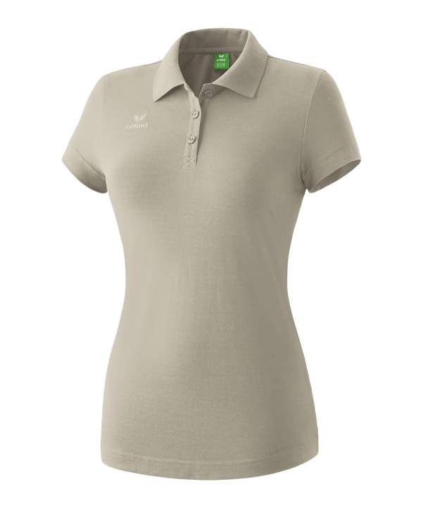 Erima Teamsport Polo Damen Braun Fbeige - braun