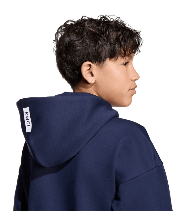 adidas Real Madrid Anthem Jacke Kids Blau - blau