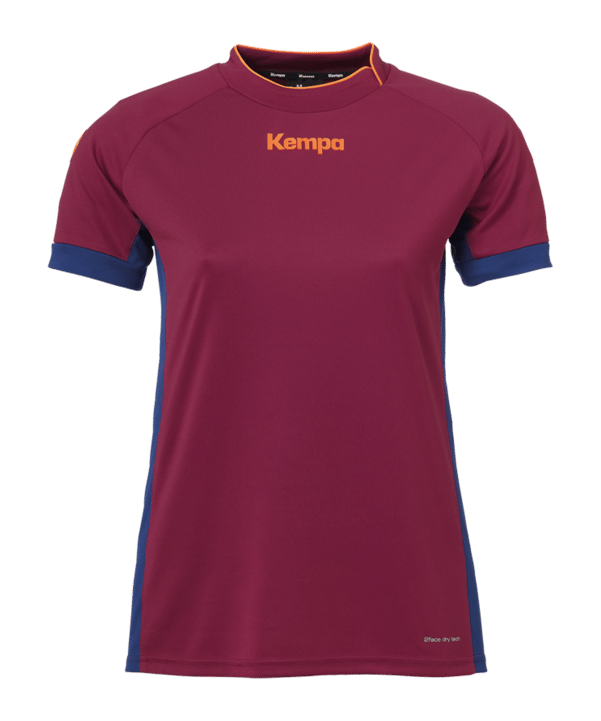 Kempa Prime Trikot kurzarm Damen Rot Blau F11 - rot