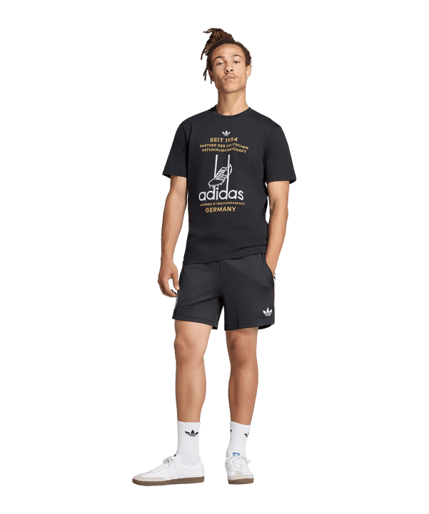 adidas DFB Germania Graphic T-shirt 2026 Nero - nero