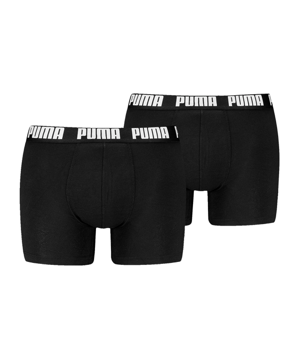 PUMA Boxershort Schwarz F001 - schwarz