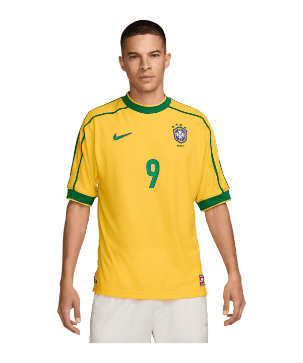 Nike Brasilien Re-Issue Trikot Ronaldo Gelb F741 - gelb