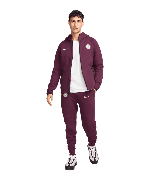 Nike Paris St. Germain Tech Fleece Jogginghose Rot F610 - rot
