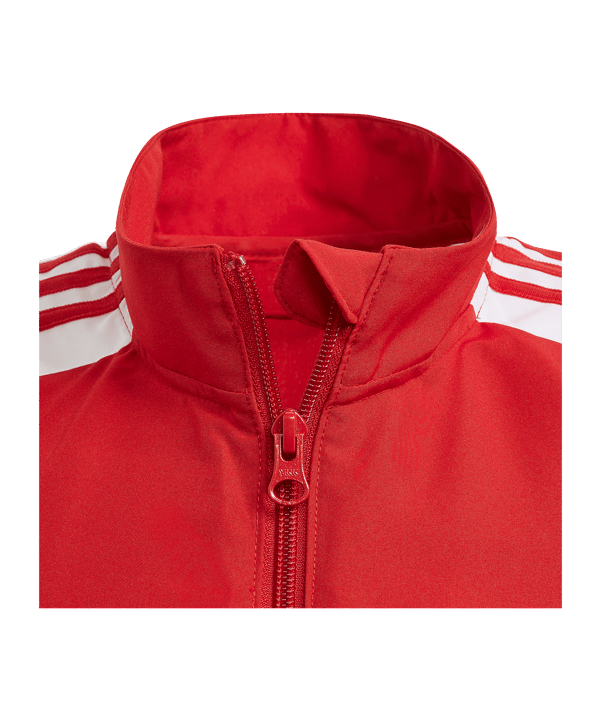 adidas Squadra 21 Präsentationsjacke Kids Rot - rot