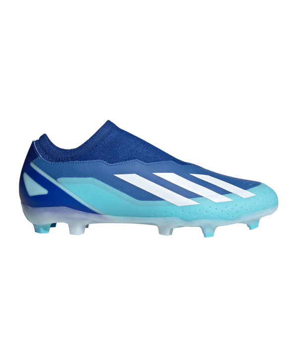 adidas X Crazyfast.3 LL FG Marinerush Blau Weiss Orange - blau