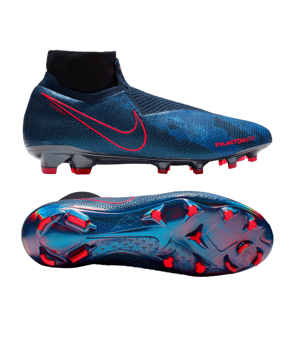Nike Phantom Vision Elite FG Blau F440 - blau
