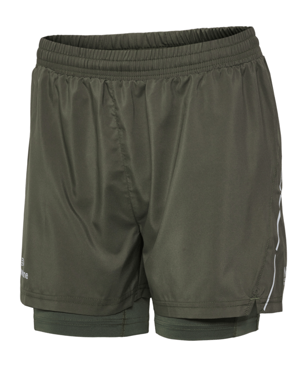 Newline nwlPACE 2in1 Short Damen Grau F1954 - grau