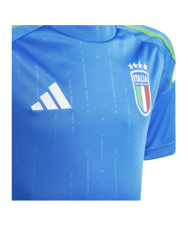 adidas Italië Shirt Kinderen Blauw - blauw