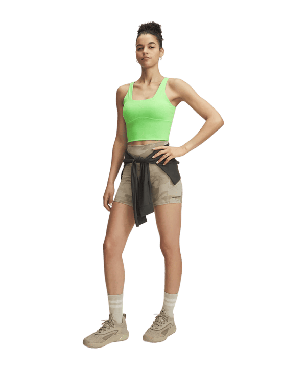 Under Armour Project Rock Short Damen Braun F299 - braun