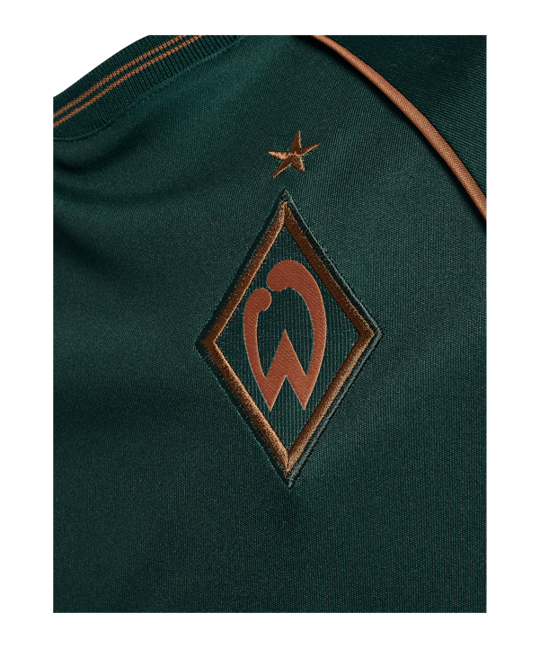 Hummel SV Werder Bremen Trikot 3rd 2025/2026 Kids Grün F6108 - gruen