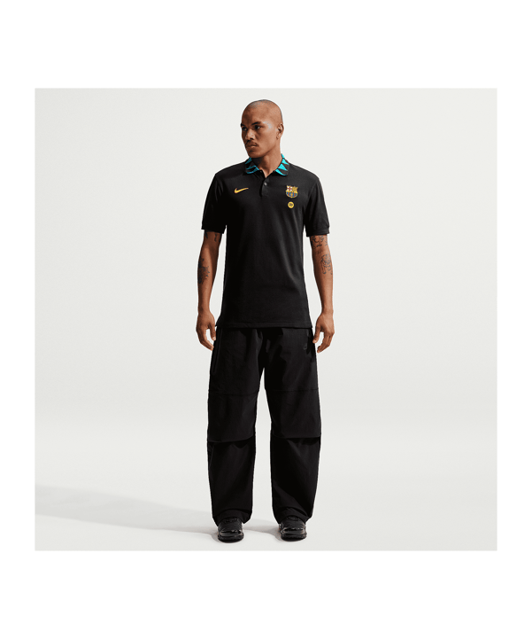 Nike FC Barcelone Slim 2.0 Polo Noir C011 - noir