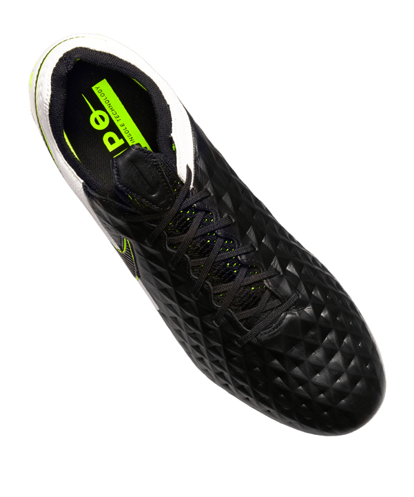 Nike Tiempo Legend VIII Elite FG Schwarz F007 - schwarz
