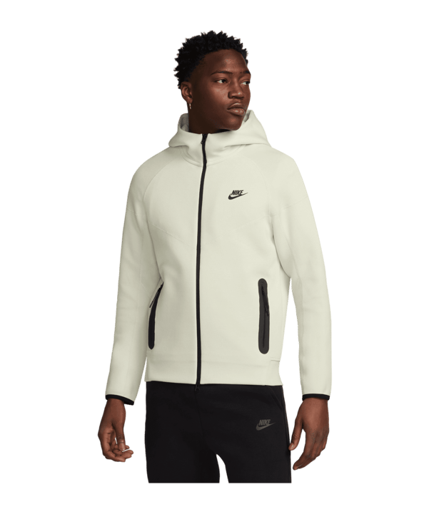 Nike Tech Fleece Windrunner Jacke Weiss F020 - weiss