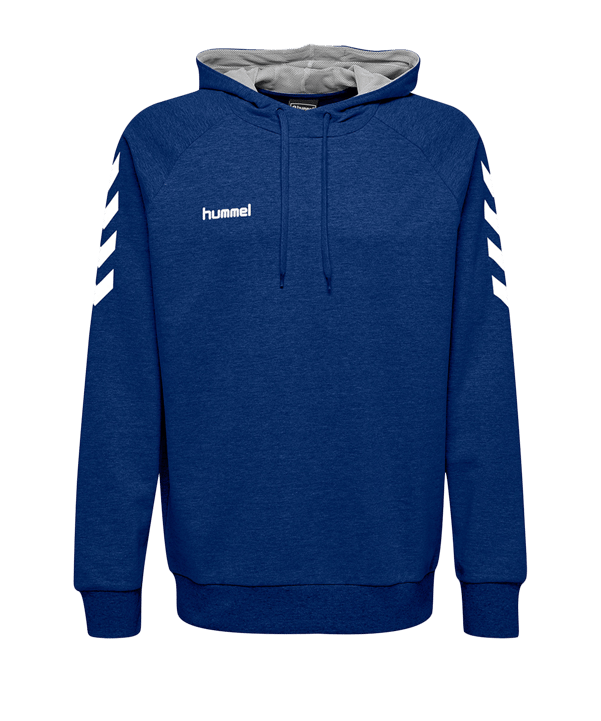 Hummel Cotton Hoody Kids Blau F7045 - blau