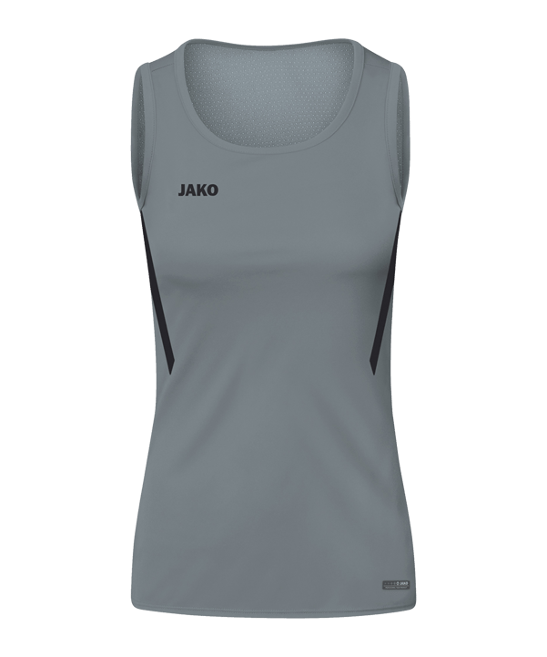JAKO Challenge Tanktop Damen Grau Schwarz F841 - grau