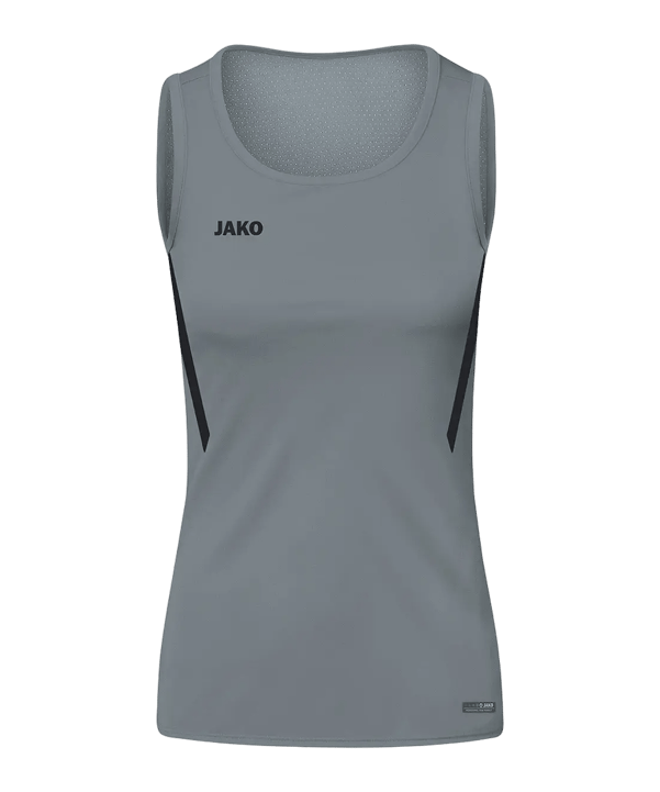 JAKO Challenge Tanktop Damen Grau Schwarz F841