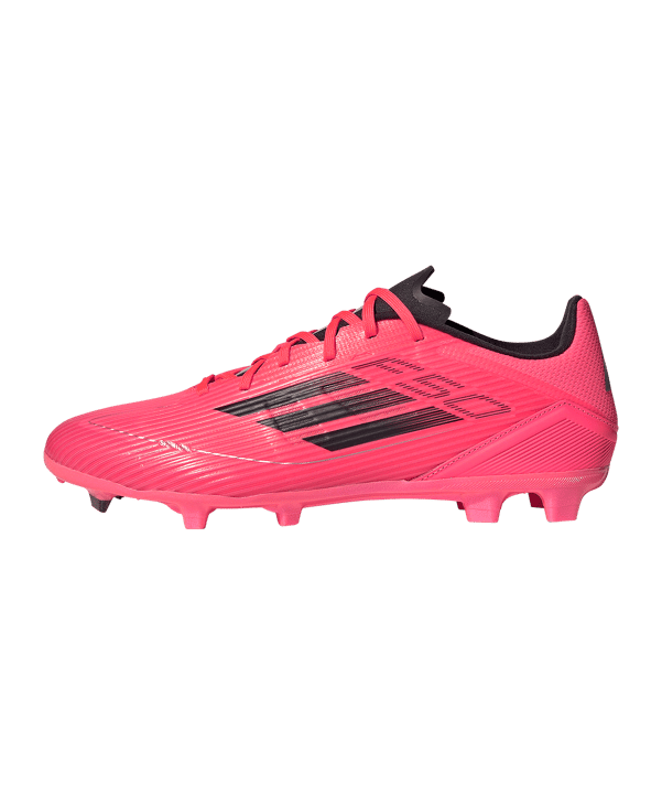 adidas F50 League FG/MG Vivid Horizon Pink Schwarz - rosa