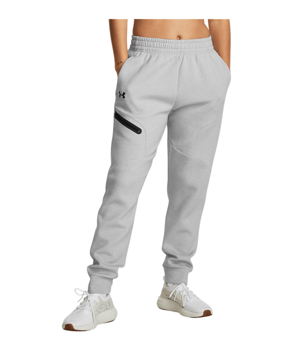 Under Armour Unstoppable Fleece Jogginghose Damen Grau F011 - grau