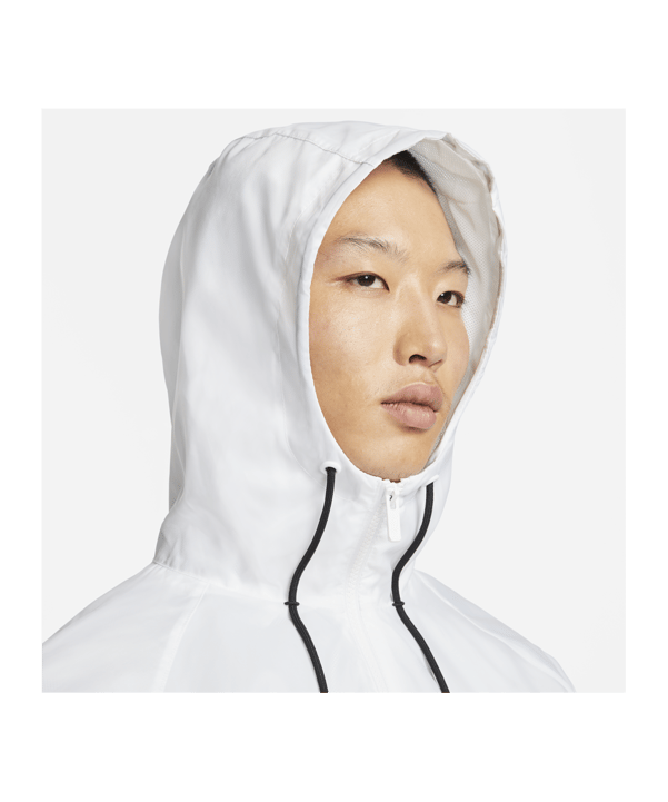 Nike Woven Windrunner Kapuzenjacke Grau F084 - grau