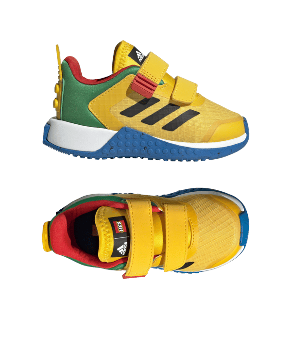 adidas DNA x LEGO® Hook And Loop Kids Gelb Shoes Yellow - gelb