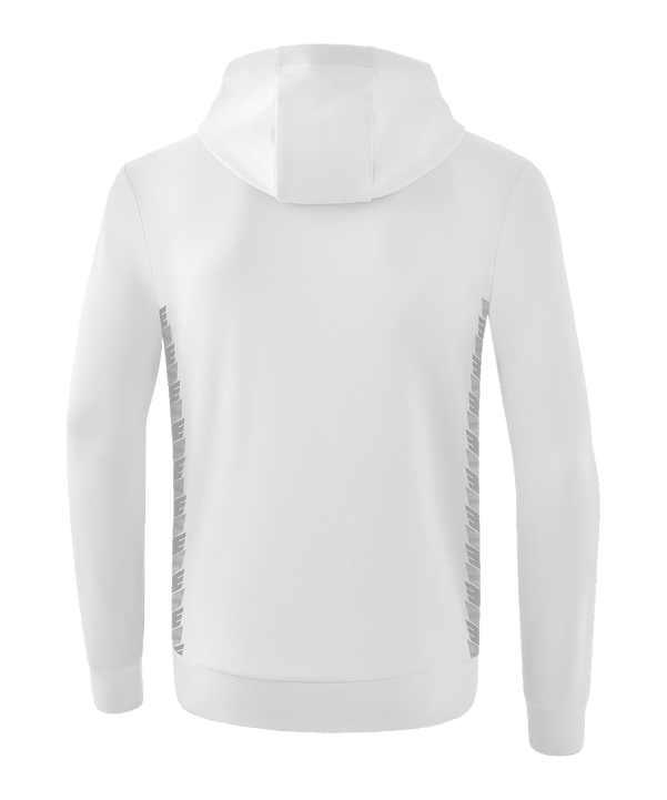 Erima Team Essential Hoody Kids Weiss Grau - weiss