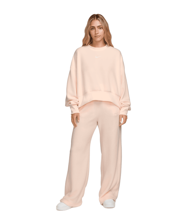 Nike Plush Sweatshirt Damen Orange F838 - orange