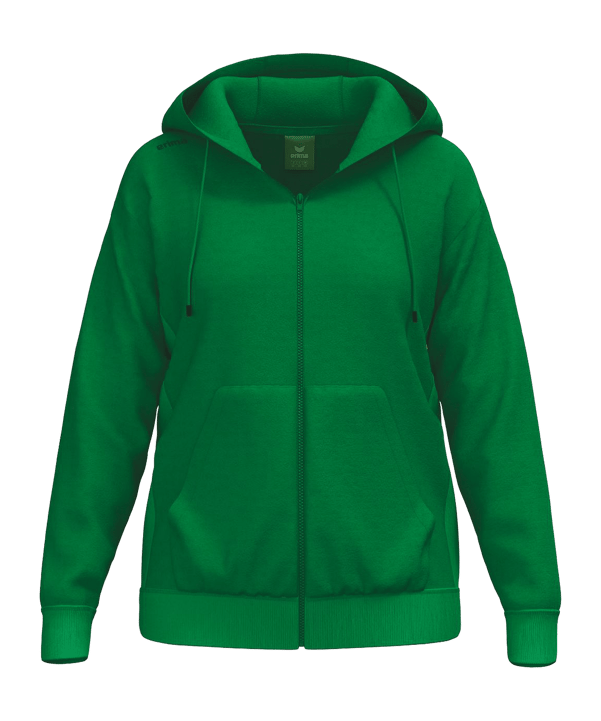 Erima TS Kapuzenjacke Damen Grün - gruen