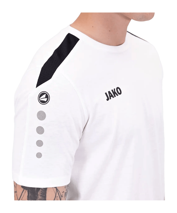JAKO Power T-shirt Wit K6123 - wit
