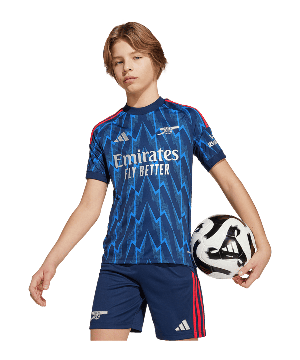 adidas FC Arsenal London Trikot Away 2025/2026 Kids Blau - blau