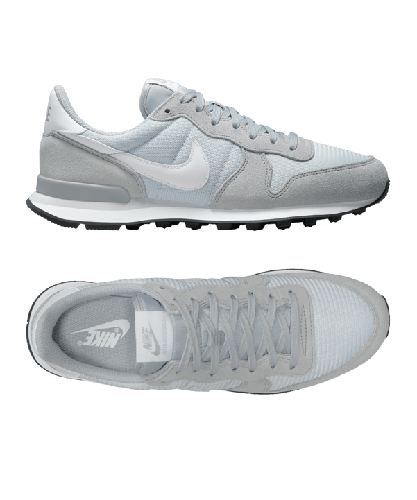 Nike Internationalist Damen Grau Blau F002 - grau