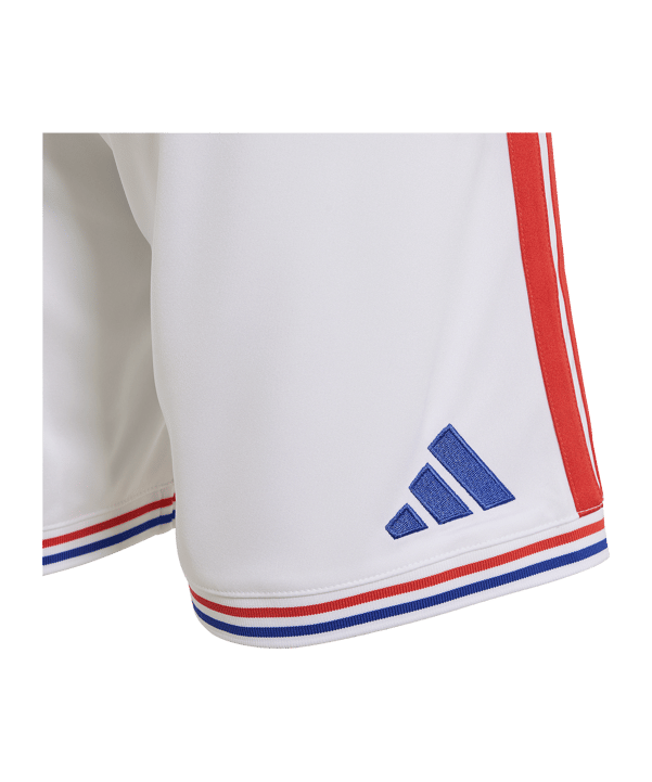 adidas Kroatien Short Home 2026 Kids Weiß
