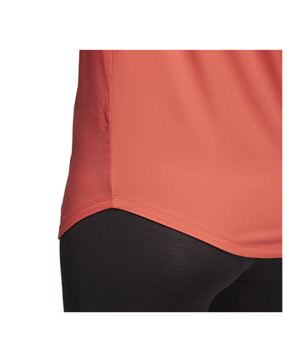 adidas ZNE Tee T-Shirt Dames Rood - rood