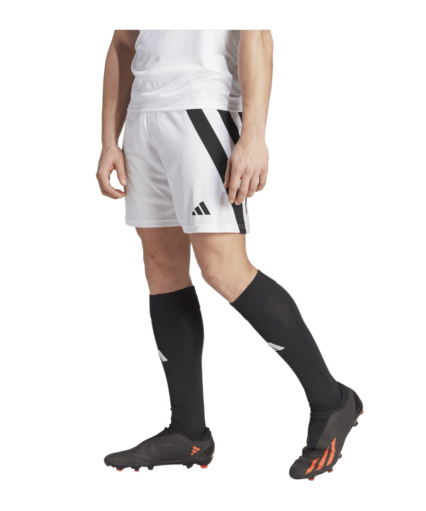 adidas Fortore 23 Short Weiss Schwarz - weiss