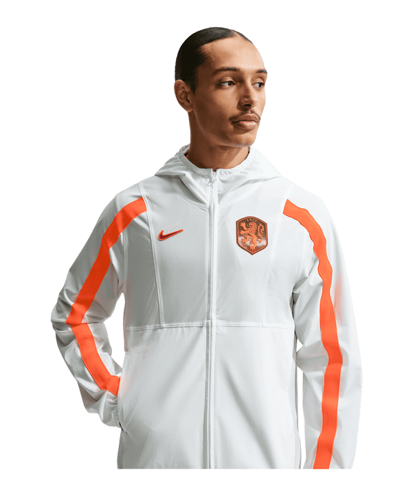 Nike KNVB Pays-Bas Veste d'entraînement Blanc C100 - blanc