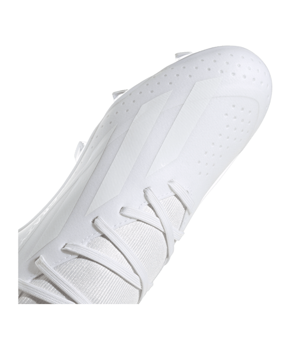 adidas X Crazyfast.3 FG Pearlized Weiss - weiss