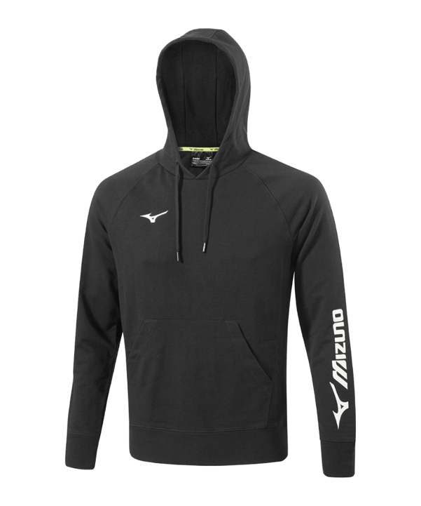 Mizuno Terry Hoody Schwarz F09 - schwarz