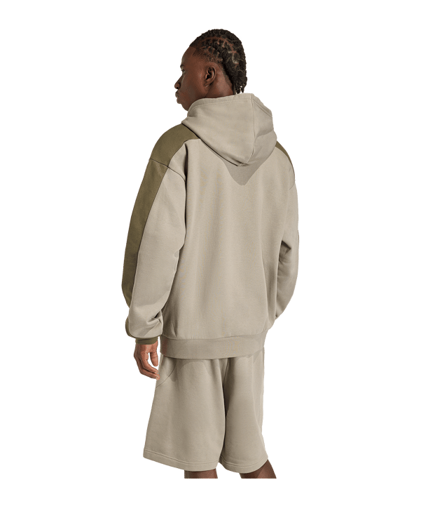 adidas Collegiate Hoody Silber - silber