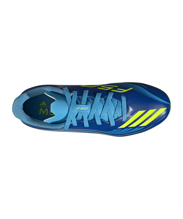 adidas F50 Messi League FG/MG VIS10N Kids Blau - blau