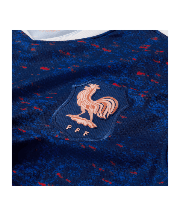 Nike FFF Frankreich Trikot Home 2025 Damen Blau F492 - blau