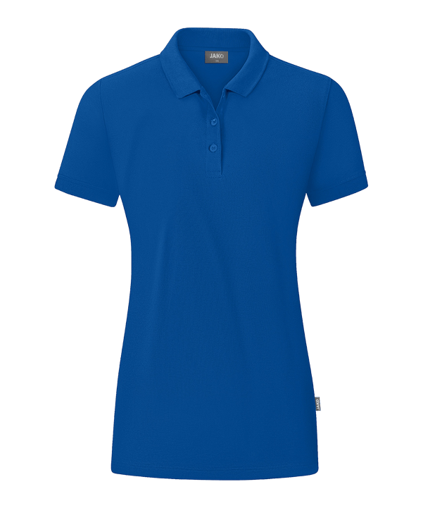 JAKO Organic Polo Shirt Damen Blau F400 - blau
