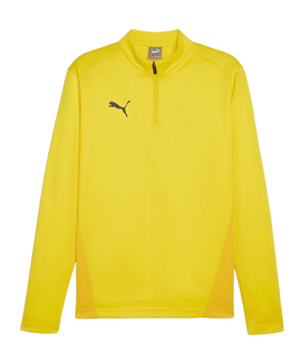PUMA teamGOAL Training 1/4 Zip Sweatshirt Gelb F07 - gelb