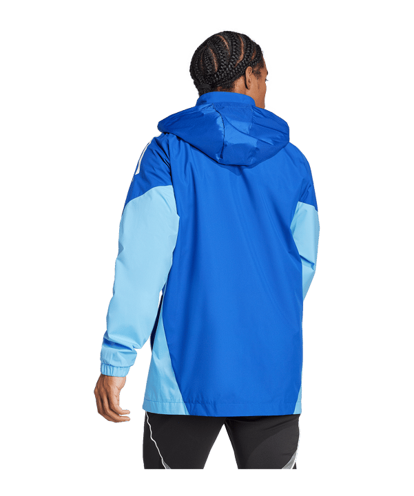 adidas Tiro 25 Competition Regenjacke Blau - blau