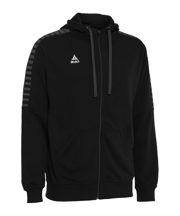 Select Torino Kapuzenjacke Schwarz F111 - schwarz